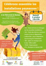 Fête des Jeunes Installé.es : célébrons ensemble les installations paysannes !