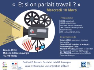 Projections-débats et visites de ferme 2021