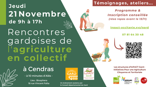 Rencontres gardoises de l'agriculture en collectif