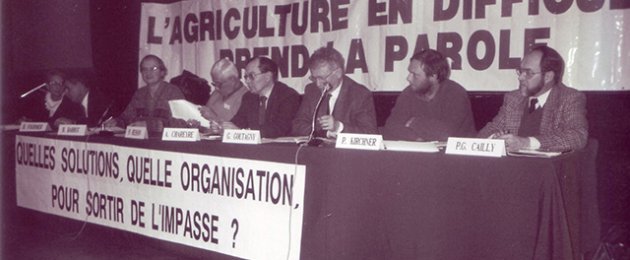 Colloque Agriculture en difficulté- Feurs 1993