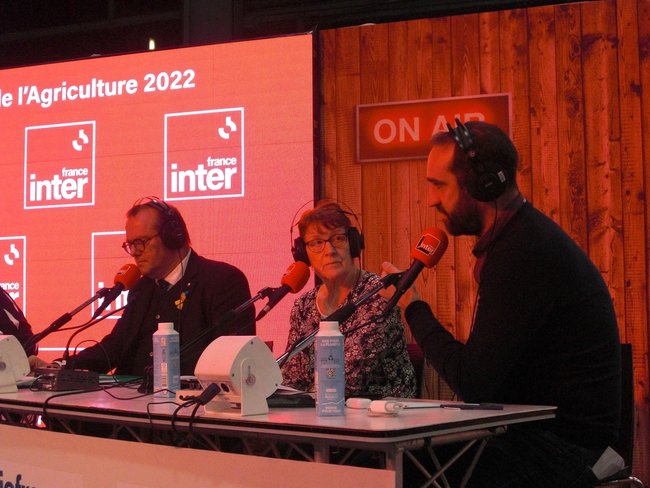 Marie-Andrée Besson et Edouard Bergeon Marie-Andrée Besson et Edouard Bergeon