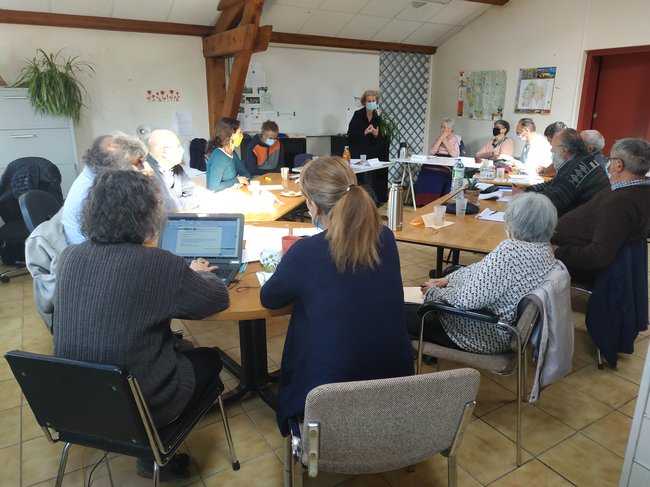 Formation des bénévoles sur 